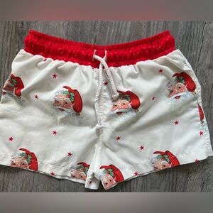 Sal & Pimenta Festive Santa Claus Swim trunks